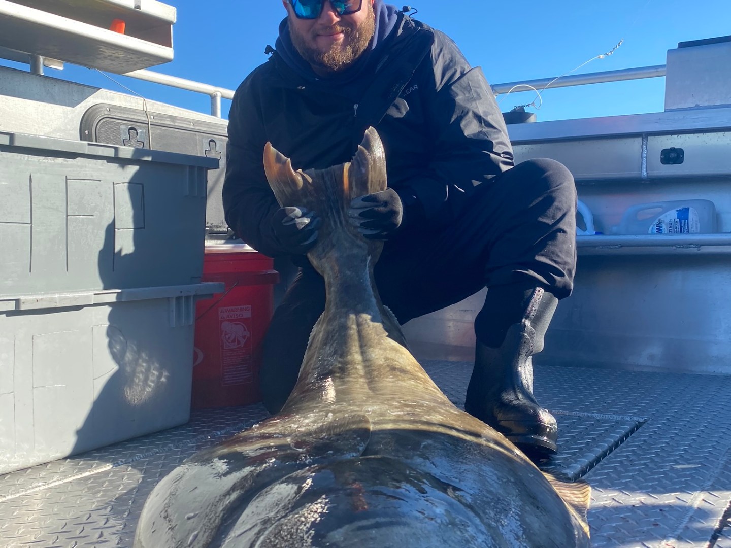 a man that is standing in the snow