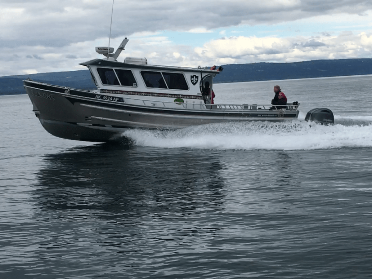 a boat on a body of water