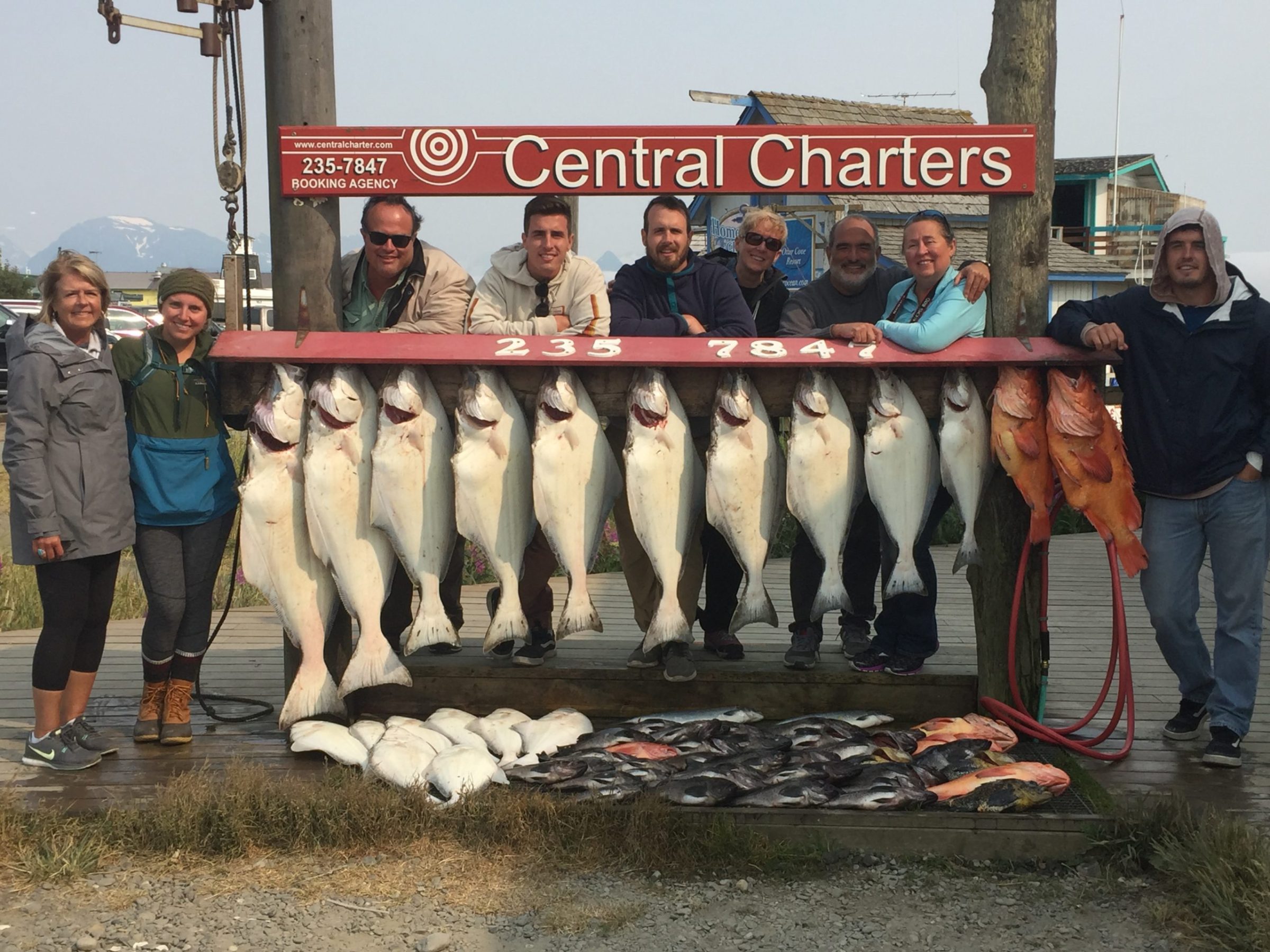 a group of people posing for a picture