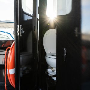 a car parked in front of a mirror posing for the camera